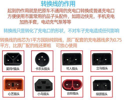电动车充电器y型口电压标准是多少？