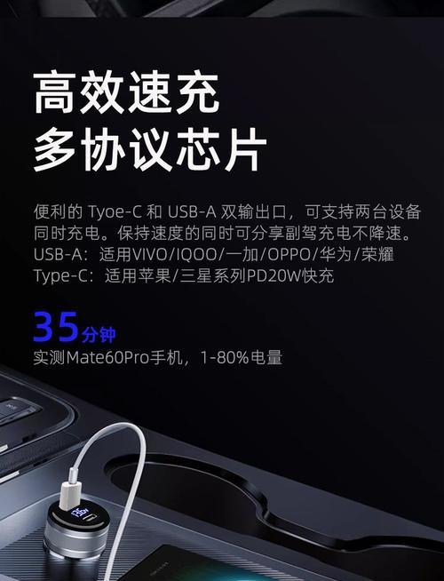 品牌车载充电器60瓦的使用方法是什么？