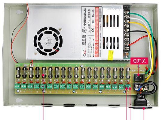 监控带充电源适配器接线步骤？需要注意什么？